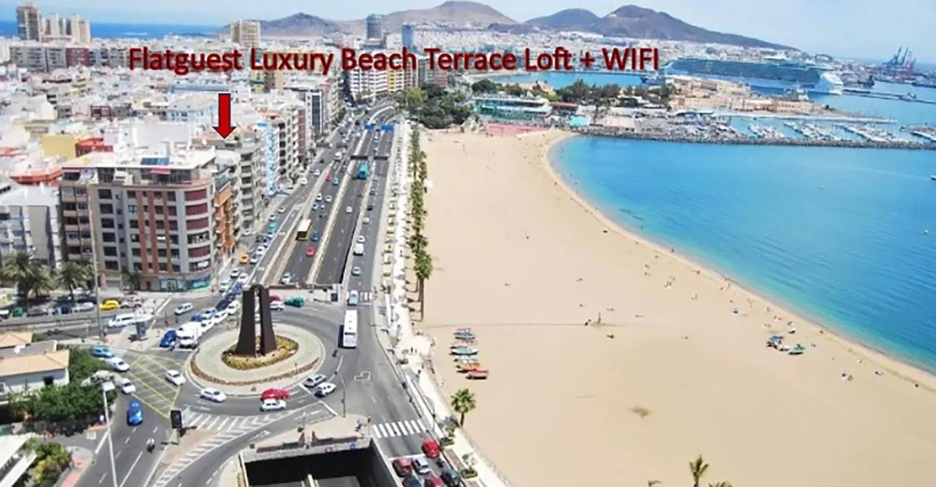 Flatguest Luxury Beach Terrace Loft - Wifi Las Palmas de Gran Canaria